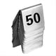 thumbnail image 1 of 50 Uds. Marcador de Mesa para Restaurante y Bar, Letrero de Números de Mesa, Tarjetas de Números de Mesa Apilables, Número Negro de Doble Cara, 1 of 5