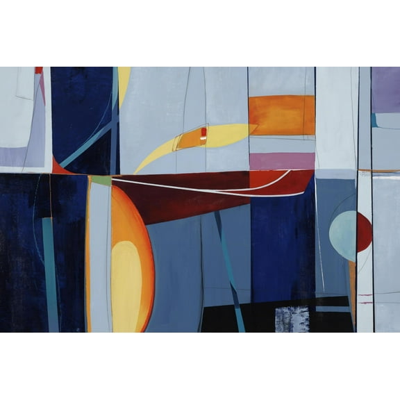 Art.com Little Fish Big Pond Giclee Print by Sydney Edmunds, 18" x 12"