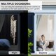 thumbnail image 4 of Decoración de pared Macrame Colgante de pared Decoración boho Decoración estética de la habitación G, 4 of 5