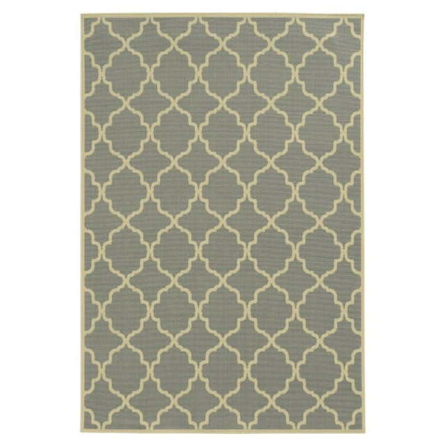 Oriental Weavers Tapis Tissé à la Machine Riviera 7'10 "x 10" en Gris