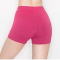 thumbnail image 3 of ALWAYS Women's 1" Waistband Yoga Lounge Shorts Fuchsia 2XL, 3 of 7