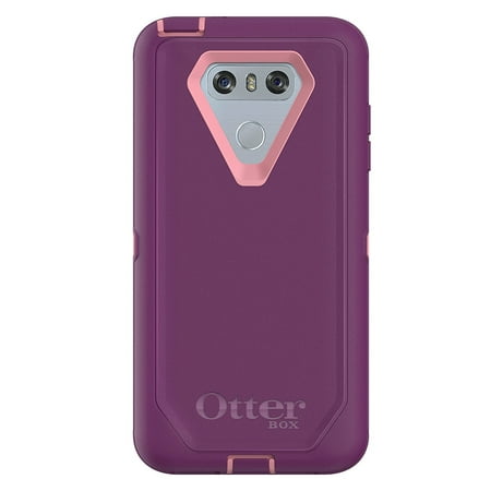 Rugged Protection OtterBox Defender Series Case for LG G6 - Bulk Packaging - Vinyasa ROSEMARINE/Plum Haze