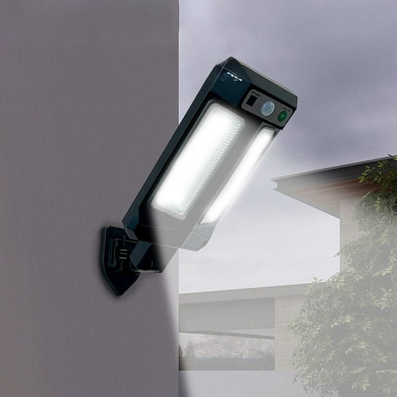 EGNMCR Solar Street Light IP65 Outdoor Solar Powered Street Lights Dusk To Dawning With Motion Sensor LED Floods Light For Parking Lot Drive-way Solar street lamp