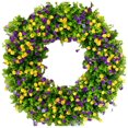 thumbnail image 1 of New Thanksgiving Autumn Door Plant Decoration Garland Simulation Hanger Eucalyptu Garland Home Home Decor Spring Signs for Front Porch, 1 of 7