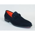 thumbnail image 3 of Men's TAYNO Shoes Soft Micro Suede Slip-on Loafer THE CAPRIO S Navy, 3 of 11