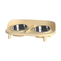 Cat Food Bowls - Indoor Set, 5° Tilted Anti Vomiting Wide Raised Pet Dish,Cute Elevated Cat Feeding Station for Food Water for Multiple Kitten,Puppy
