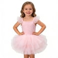 thumbnail image 2 of EnJoCho Toddler Ballet Tutu Dress Toddler Girls Cute Skater Dress Dance Tiere𝖽 Sleeveless Crotch Leotards with Tulle Skirt Ballerina Outfit, 2 of 5