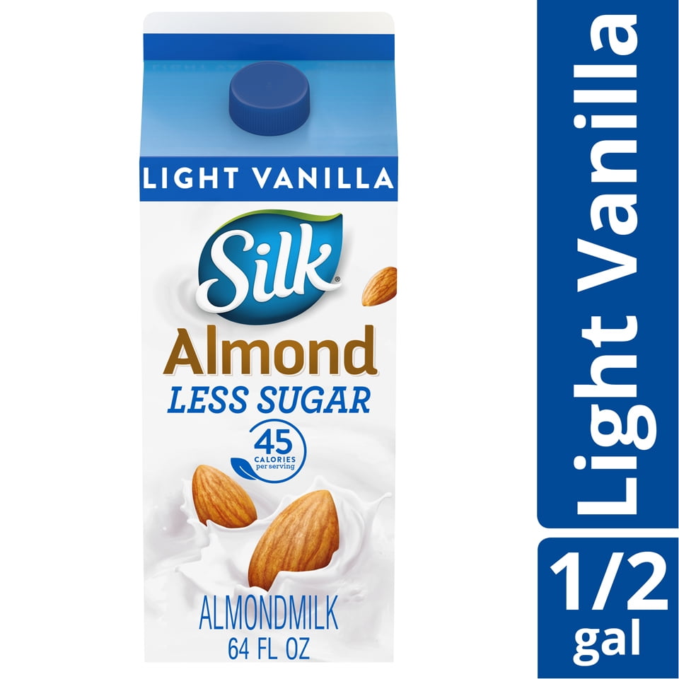 Silk Light Vanilla Almond Milk Nutrition Facts Blog Dandk