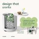thumbnail image 3 of Songqin Outdoor Cooler Side Table - 2 in 1 - Designed for use as Outdoor Side Table, Patio Decor and Ice Chest, 3 of 10