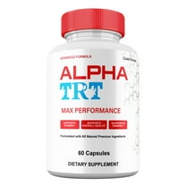 Alpha TRT Capsules for Men, Advanced Formula, All-Natural Formula Maximum Strength, AlphaTRT Pills, Performance Supplement (1 Pack)