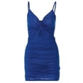 thumbnail image 5 of V Neck Beach Dress Lightweight Breathable Fabric Adjustable Shoulder Ties Sleeveless Short Dress For Daily Occasion, 5 of 9