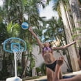 thumbnail image 7 of Dunn-Rite Clear Shot Adjustable Height Poolside Basketball System, 7 of 7