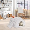 thumbnail image 4 of Cama cueva para mascotas para gatos / perros pequeños - Casa de cama para gatos Gris Yuyangstore Cama de gatos de interior, 4 of 8