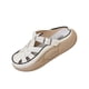 thumbnail image 4 of Sandalias deslizantes para mujer Fernando Zapatillas de verano Blanco 38, 4 of 8