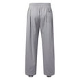 thumbnail image 4 of MIXUE Sweatpants for Men Solid Color Fashion Loose Casual Wide Elasticated Leg Trousers Sportwear,Bronze,XXL, 4 of 4