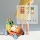 thumbnail image 1 of Bloques de construcción DIY, vehículo, coche, bloque, desarrollo temprano, apilador, juguete interactivo, diversión familiar para cumpleaños, niños,, 1 of 10