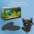 thumbnail image 4 of Qzbhct 10 Pcs Carbon Foam Pads for Fluval Fx4 FX5 FX6 Canister Filter Aquarium Filter Sponge Replacement, 4 of 7