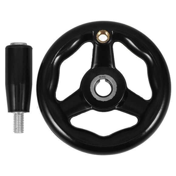 KAKOWELY Roue à Main Trois Rayons Machine à Laver Roue à Main Rotative, 3.94x"X3.94"X3.15 Pouces