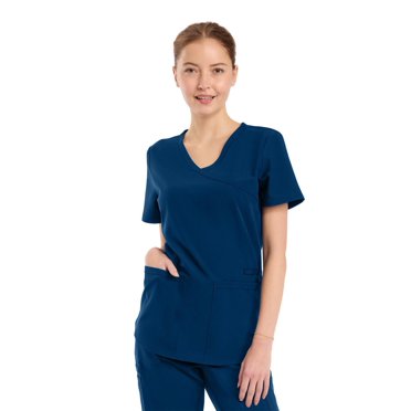 Scrubstar Core Essential Women's Wrap Scrub Top