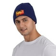 thumbnail image 5 of ZICANCN Parachutist Sky Skydiving Knit Beanie Hat, Winter Cap Soft Warm Classic Hats for Men Women, Navy Blue, 5 of 8
