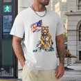 thumbnail image 4 of Hanmun Tiger Tee Shirts for Men S-3XL Short Sleeve Printed T-Shirt for Guys Cool Art Animal Designs, 4 of 9