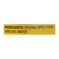 thumbnail image 2 of Bragg - Apple Cider Vinegar - Organic - Raw - Unfiltered - 16 oz - case of 12, 2 of 3