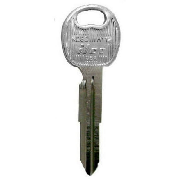 ILCO Hyundai Nickel Plated Automotive Key, HY12 / X232 (10-Pack) IAF01579002