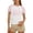 A-Pink333, variant on XIAOCHA Women's Raglan Sleeve Number Print Crop T Shirt Short Sleeve Crewneck Pullover Top Stretchy Sporty Streetwear Tees