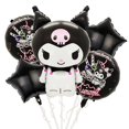 thumbnail image 2 of Juego de 5 piezas de globos de papel de aluminio Sanrio Kulomi con melodía de perro, decoración de cumpleaños, juguetes para niños, 2 of 5
