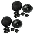 thumbnail image 1 of Hifonics ZS65C Zeus 6.5" 2 Way Car Audio 400W Component Speaker Systems (2 Pack), 1 of 6