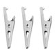thumbnail image 2 of 250Pzs Tono de Plata Abrazaderas de Cocodrilo Clip de Caiman con de Metal, 2 of 5
