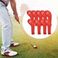 thumbnail image 3 of Juego de para cabezas de golf, para cabezas de hierro, PU 9 piezas (3 4 5 6 7 8 9 S P) Número bordado Funda protectora para cabezas de g rojo Soledad Cubiertas de hierro de golf, 3 of 9