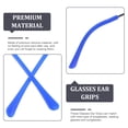 thumbnail image 6 of BESTONZON 12 Pairs Eyeglass End Tips Silicone Eyeglass Tips Anti-slip Ends Eyeglass Leg Sleeves, 6 of 6