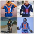 thumbnail image 4 of Elastic LED Reflective Vest High Visibility Light Running Vest for Runners Walkers Cyclists, 4 of 6