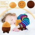 thumbnail image 2 of BallsFHK 25cm roasted sweet potato plush toy doll, 2 of 5