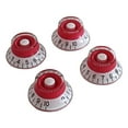 thumbnail image 3 of Perillas de Control de Guitarra Sunnimix 4 Piezas Color Rojo, 3 of 5