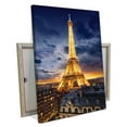 thumbnail image 2 of Paris Eiffel Tower Cityscape Poster Wall Art Picture Print Canvas Painting Home Bedroom Bathroom Decor Poster, 2 of 7