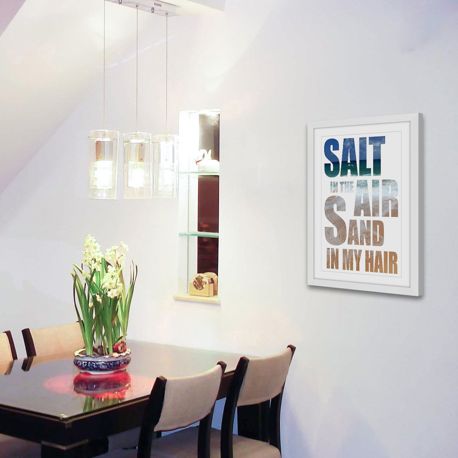 Marmont Hill "Salt and Sand" by Diana Alcala Framed Painting Print