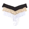 thumbnail image 1 of Calzones Hanky Panky Signature de Encaje de Cintura Baja Pack de 3, 1 of 4