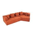 thumbnail image 4 of Living Room Sofas Memory Foam Couch, No Installation & Easy to Transport, Deep Seat Modern Sofa with Chenille Fabric, Couch for Living Room, Bedroom, Apartment, Home Office,Comfortable Sofas, 4 of 6