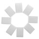 thumbnail image 1 of FENGGUIQU 8Pcs Watch Pillow Inserts White Sponge Cushioned Support for Watch Boxes and Storage, 1 of 8