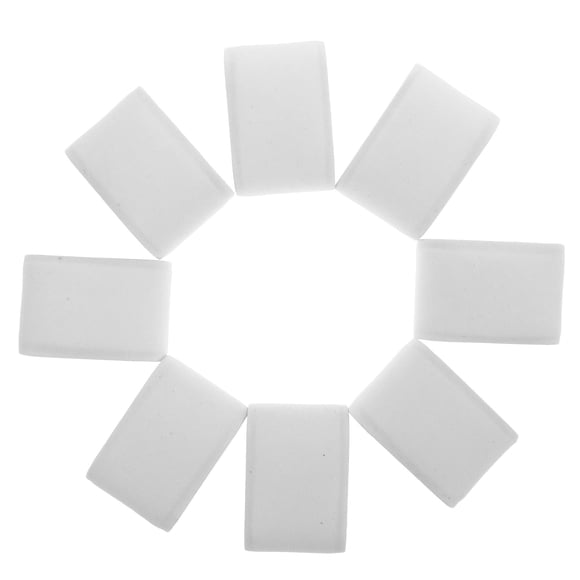 FENGGUIQU 8Pcs Watch Pillow Inserts White Sponge Cushioned Support for Watch Boxes and Storage