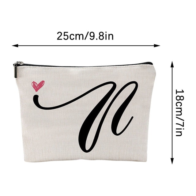 Birdeem Trousse de Maquillage « You Send Love » Trousse de Toilette Cadeau pour Ami Trousse de Maquillage pour Meilleure Amie Cadeaux