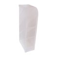 thumbnail image 2 of Pen Holder 4 Grids Large Capacity Plastic Multi-functional Lipstick Makeup Brush Organizer for Daily Use White Plastic, 2 of 6