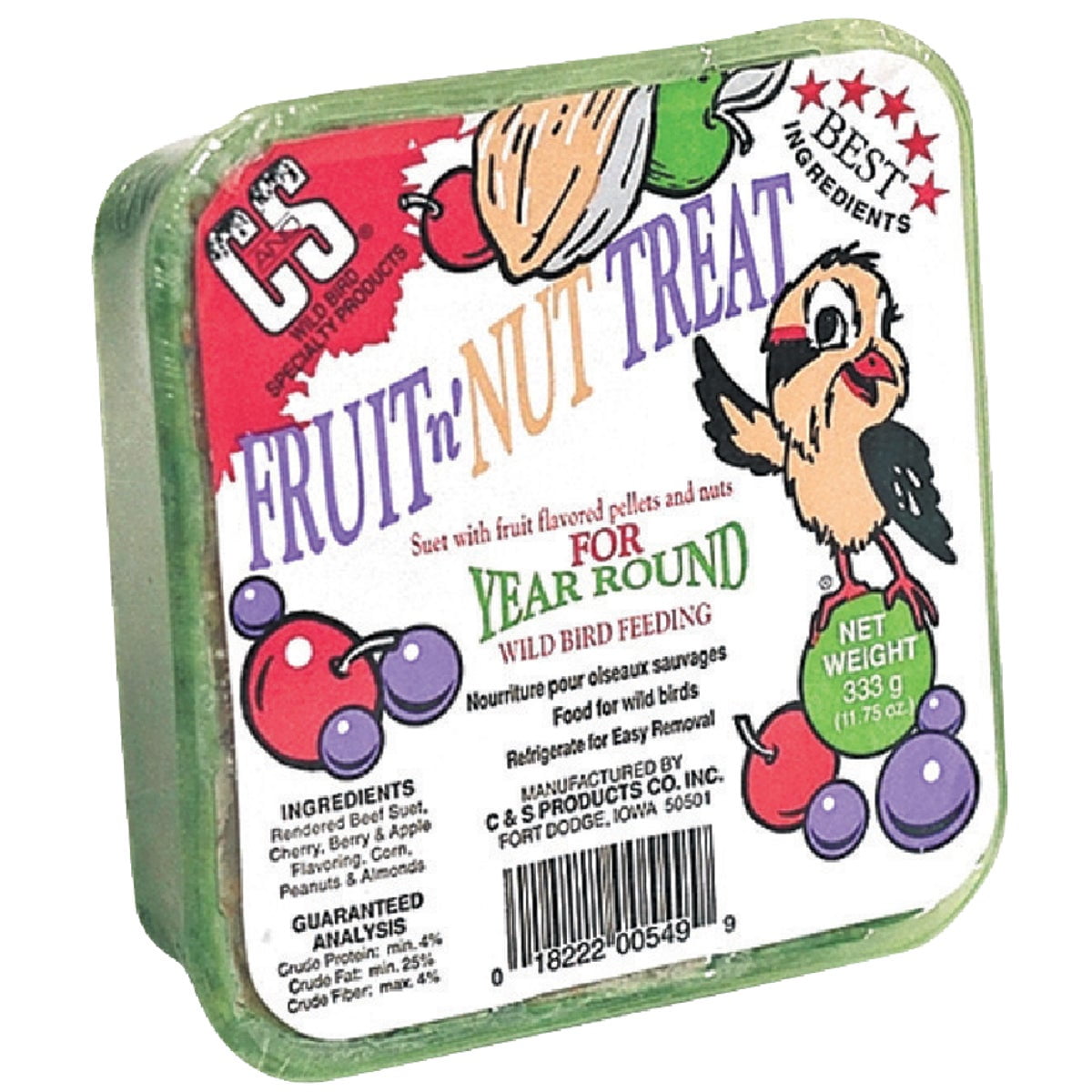 C & S Products C&S Treat Suet - Pack of 8