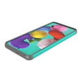 thumbnail image 4 of Tekcoo Case for Samsung Galaxy A51 A71 4G US Version 2020, Tekcoo [Tmajor] Shock Absorbing [Turquoise] Rubber Silicone & Plastic Bumper Grip Cute Sturdy Hard Protective Phone Cases Cover, 4 of 6