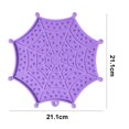 thumbnail image 2 of Tapete para lamer para perros y gatos, comederos lentos para perros que reducen el aburrimiento, tapete para comida para perros, 2 of 5