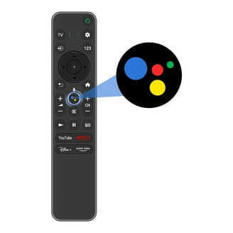 Telecomando Vocale RMF-TX500E Compatibile Con Sony 4K HD TV KD-55AG9 KD-65AG9 KD-77AG9 KD-85ZG9 KD-75XH92 KD-85XH90 KD-49XH9505 KD-55XH9077 Sostituzione Controllore Con Google Play NETFLIX Pulsanti