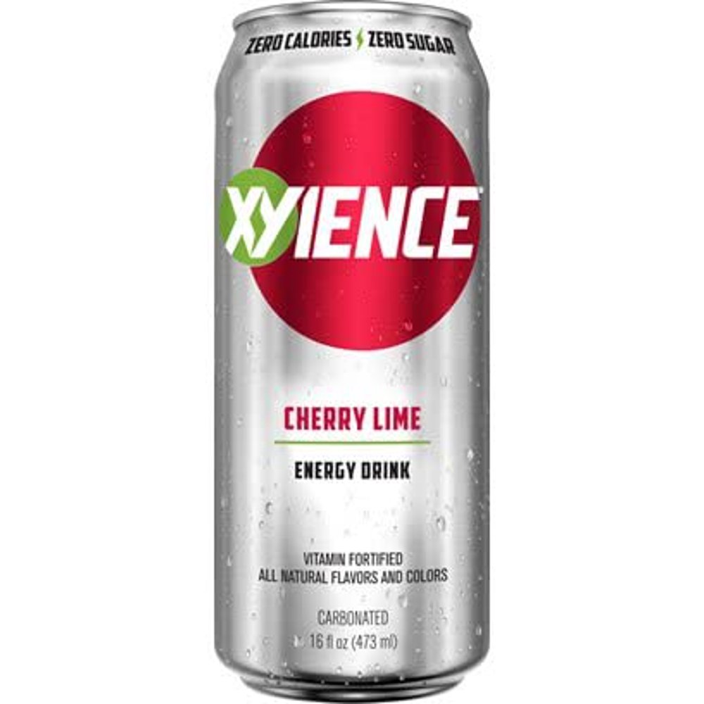 XYIENCE Energy Drink Cherry Lime Sugar Free Zero Calories