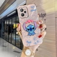 thumbnail image 4 of Anime Lilo Stitch Angel Couple Cover Smooth E-TPU Case REALME GT 2 NEO3 MASTER 7 8 8I 9I 10 11 C21Y C30 C33 C35 C53 C55 5G Case, 4 of 5